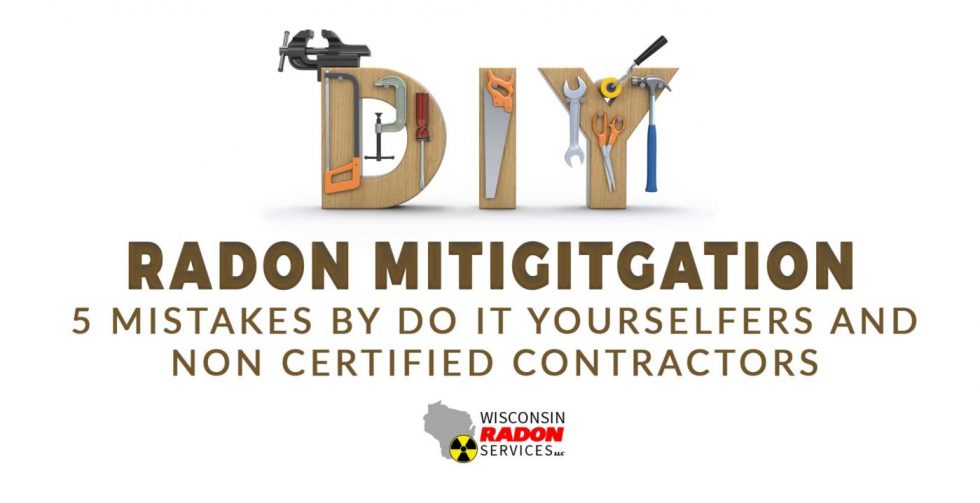 Radon Mediation Installation Mistakes we have seen by “Do It Yourselfers”